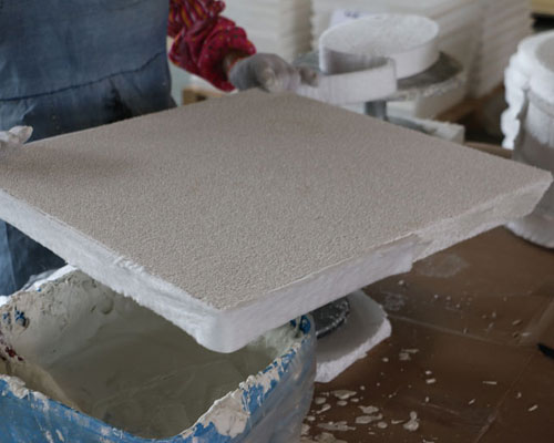 Foam Ceramic Production Process