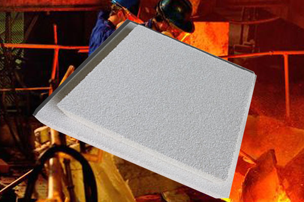 Foam Ceramic Filter Rus Aluminium
