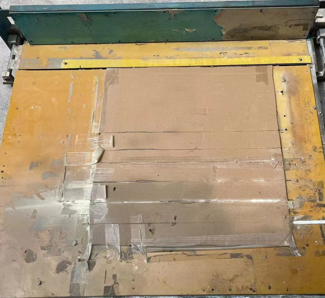Modification of cutting surface of foam cutting machine