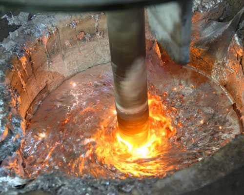 Degassing Molten Aluminum