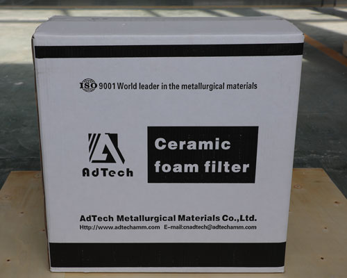 Aluminum Cast Ceramic Foam Filter