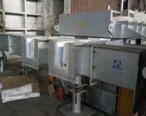 Heated Launder System, Molten Aluminum Refractory Casting Launder